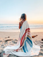 Load image into Gallery viewer, Pastel Rainbow Throw Blanket
